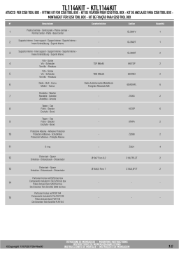GIVI TL1144KIT Specific kit Mode d'emploi
