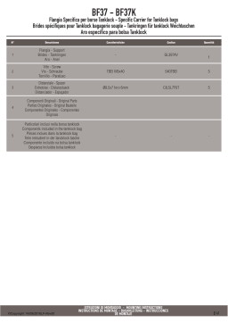 GIVI BF37 Specific flange Mode d'emploi