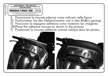 GIVI D442B Specific low sports screen glossy black 59 x 45 cm (H x W) Mode d'emploi | Fixfr