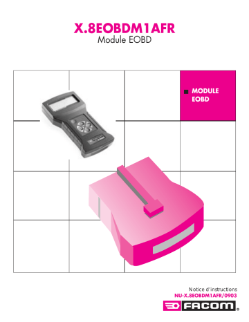 Facom X.8EOBDM1AFR Manuel du propriétaire | Fixfr