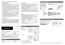 Shimano WH-RS10-A Roue Manuel utilisateur