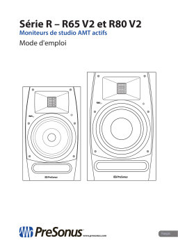 PRESONUS R80 V2 Manuel du propriétaire