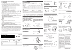 Shimano ST-EF40 Commande de dérailleur/manette de frein Manuel utilisateur