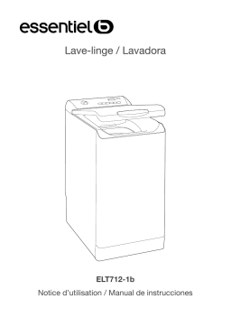 Essentiel b ELT712-1B Manuel utilisateur