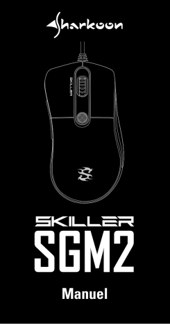 Sharkoon SKILLER SGM2 Mouse Manuel du propriétaire | Fixfr