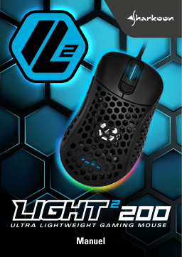 Sharkoon Light² 200 Mouse Manuel utilisateur