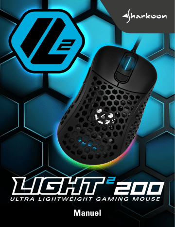 Sharkoon Light² 200 Mouse Manuel utilisateur | Fixfr