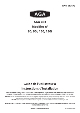 AGA eR3 90 and 150 Manuel utilisateur