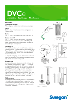 Swegon DVC e Mode d'emploi
