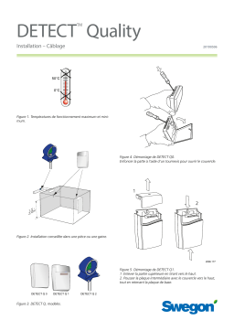 Swegon DETECT Quality Mode d'emploi
