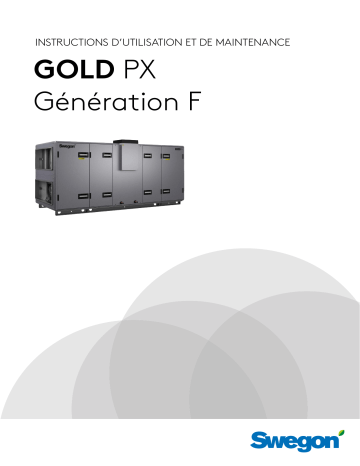 Swegon GOLD PX Mode d'emploi | Fixfr