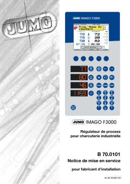 JUMO 700101 Process Control Mode d'emploi