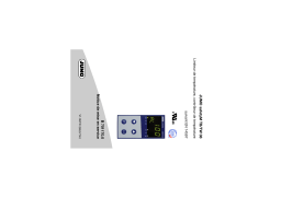 JUMO safetyM TB/TW08 Monitor According Mode d'emploi