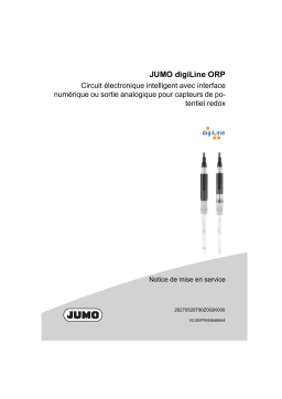 JUMO digiLine Intelligent Electronic Mode d'emploi