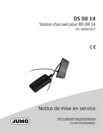 JUMO 707101/02/11/12/13/14/31/33/37 Temperature Transmitter Series 6 mm Mode d'emploi | Fixfr