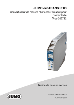 JUMO 202732 Transmitter / Switching Device Mode d'emploi