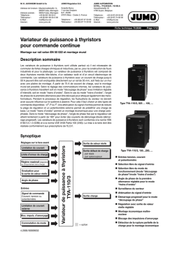 JUMO 709040 Fiche technique