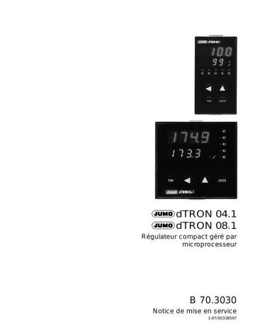 JUMO 703030,703031,703032_1 Manuel utilisateur | Fixfr