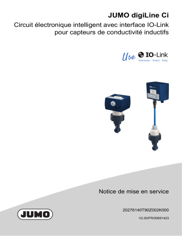 202760 | JUMO digiLine Ci HT10 Head Transmitter Mode d'emploi | Fixfr