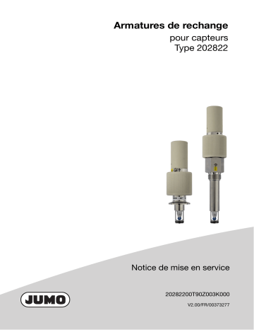 JUMO 202822 Manual Retractable Holder Mode d'emploi | Fixfr