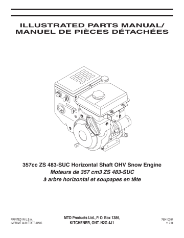 Troy-Bilt 31AH55R7563 Snow Blower Manuel du propriétaire | Fixfr