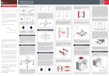 Noctua NH-U12S redux CPU cooler retail Installation manuel | Fixfr