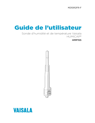 Vaisala HMP155 Manuel utilisateur | Fixfr