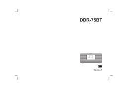 Sangean DDR-75BT Manuel utilisateur