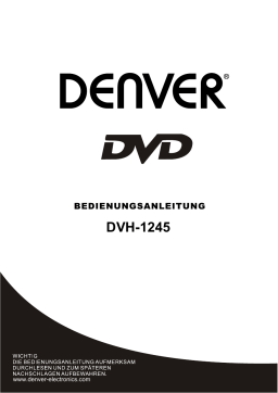 DENVER® DVD player Mode d'emploi