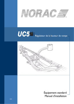 Norac UC5-BC-GN01 Installation manuel