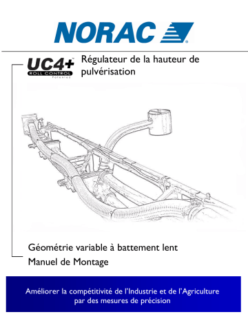 Norac UC4+BC+GN1 Installation manuel | Fixfr