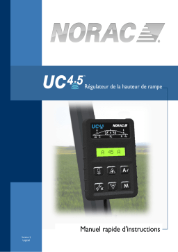 Norac UC4.5-BC Manuel du propriétaire