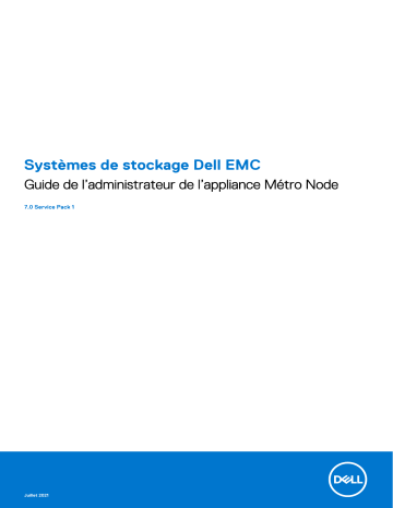 Dell metro node storage enterprise Manuel utilisateur | Fixfr