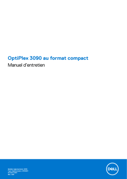 Dell OptiPlex 3090 desktop Manuel du propriétaire