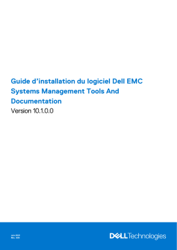 Dell OpenManage Software Version 10.1.0.0 software Manuel du propriétaire