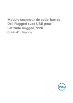 Dell Latitude 7220 Rugged Extreme tablet Manuel utilisateur