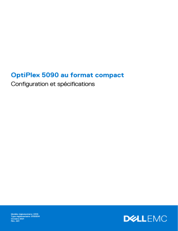 Dell OptiPlex 5090 desktop Manuel du propriétaire | Fixfr