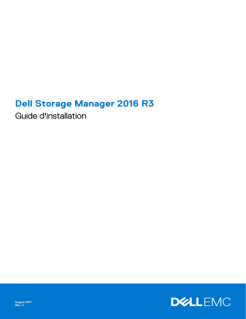 Compellent Series 40 | Storage SCv3020 | Storage SC9000 | Storage SC5020 | Storage SCv3000 | Storage SC5020F | Storage SC8000 | Storage SCv2020 | Storage SCv2000 | Storage SC7020 | Storage SC7020F | Compellent SC4020 | Dell Storage SCv2080 storage Manuel du propriétaire | Fixfr
