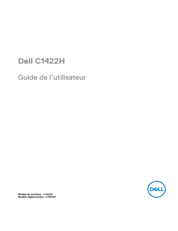 Dell C1422H electronics accessory Manuel utilisateur | Fixfr