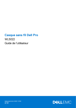 Dell WL5022 Pro Wireless Headset Manuel du propriétaire