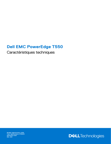 OEMR T550 | Dell PowerEdge T550 server spécification | Fixfr