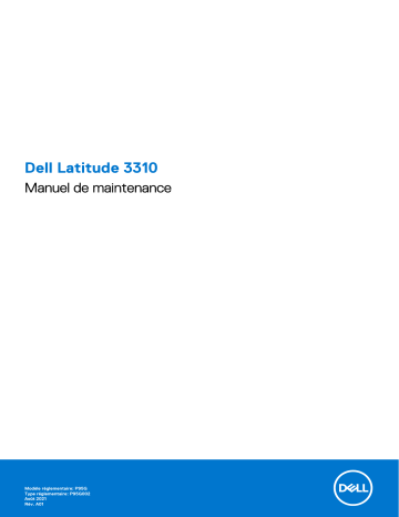 Dell Latitude 3310 laptop Manuel du propriétaire | Fixfr