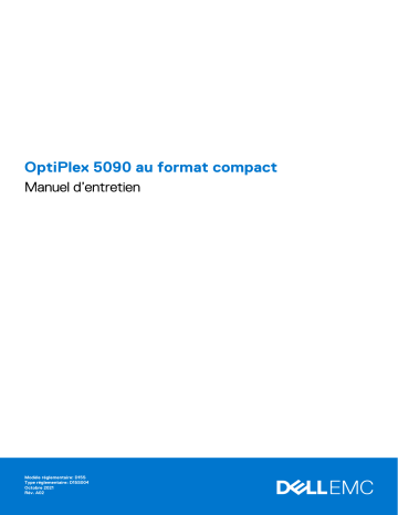 Dell OptiPlex 5090 desktop Manuel du propriétaire | Fixfr