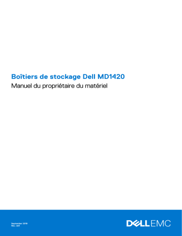 Storage MD1420 | Dell DSMS 1420 storage Manuel du propriétaire | Fixfr