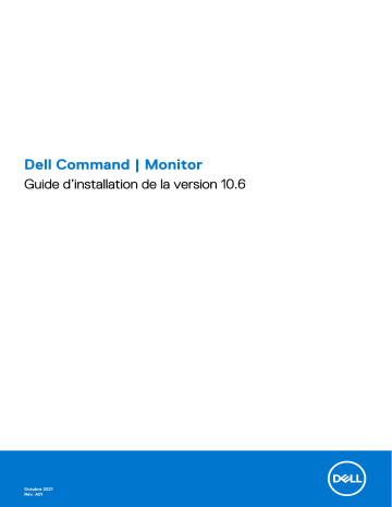 Dell Monitor Command Manuel du propriétaire | Fixfr