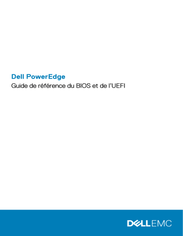 Dell PowerEdge R740xd server Guide de référence | Fixfr