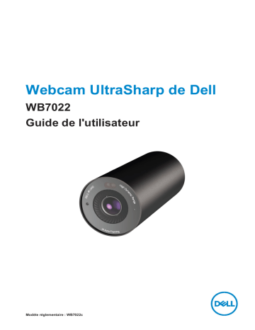 Dell Webcam WB7022 electronics accessory Manuel utilisateur | Fixfr