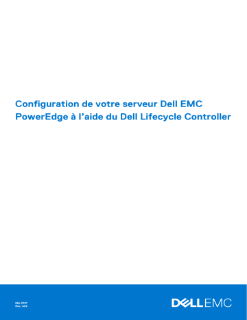 PowerEdge C6520 | PowerEdge XR11 | PowerEdge XE8545 | PowerEdge R550 | PowerEdge R450 | PowerEdge R750 | PowerEdge XR12 | PowerEdge R750xs | PowerEdge R650 | PowerEdge R750xa | PowerEdge R650xs | Dell PowerEdge XE7100 server Guide de démarrage rapide | Fixfr