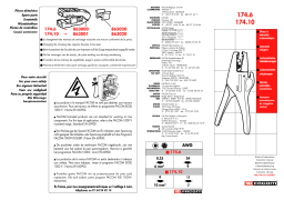 Facom 174.6-10-01 Manuel du propriétaire