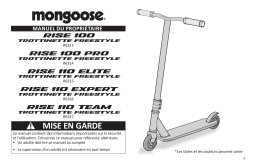 Mongoose Rise Scooter Manuel du propriétaire